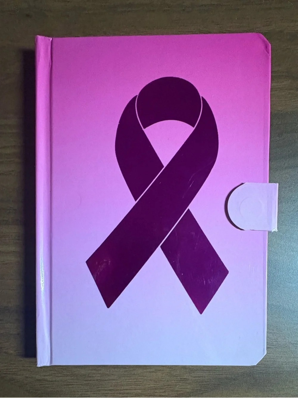 Pink Breast Cancer Support Ribbon Journals with Decorative Pen nwot